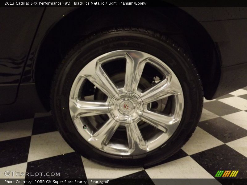 Black Ice Metallic / Light Titanium/Ebony 2013 Cadillac SRX Performance FWD