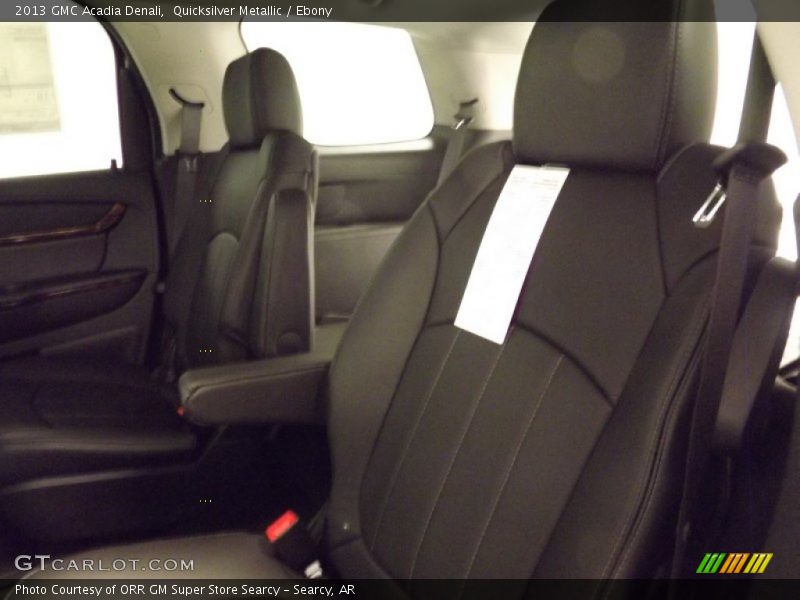 Quicksilver Metallic / Ebony 2013 GMC Acadia Denali
