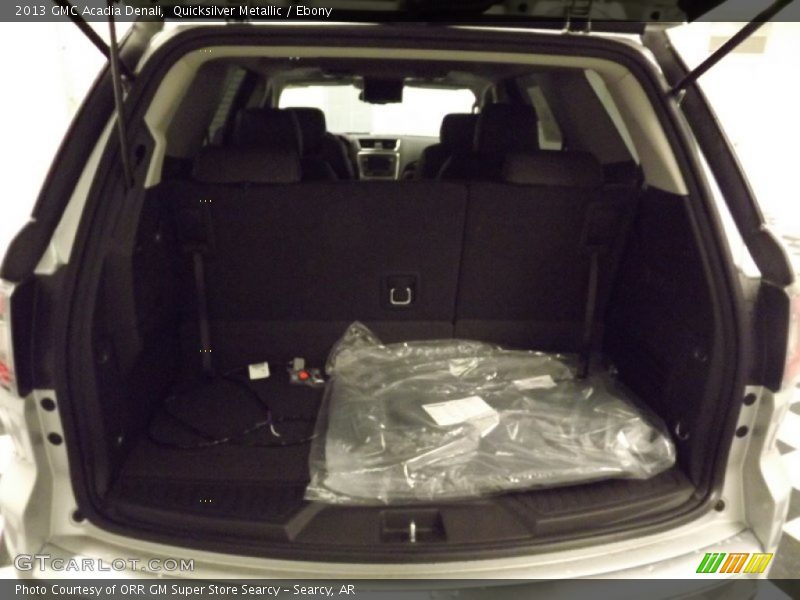 Quicksilver Metallic / Ebony 2013 GMC Acadia Denali