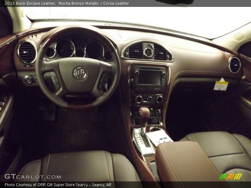 Mocha Bronze Metallic / Cocoa Leather 2013 Buick Enclave Leather
