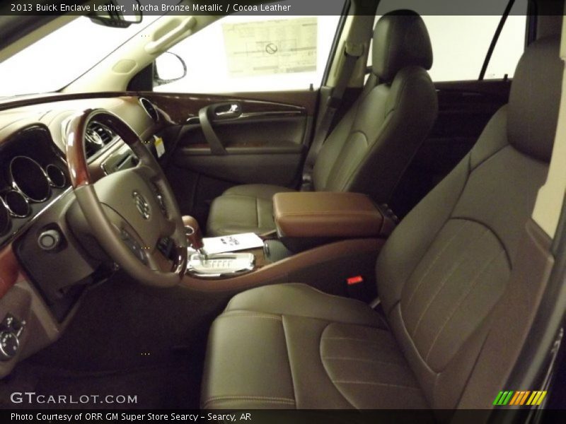 Mocha Bronze Metallic / Cocoa Leather 2013 Buick Enclave Leather