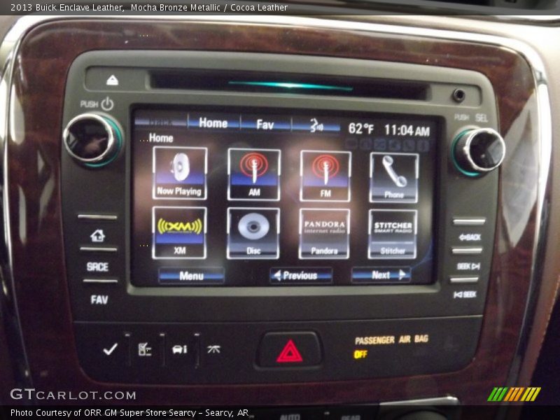 Mocha Bronze Metallic / Cocoa Leather 2013 Buick Enclave Leather