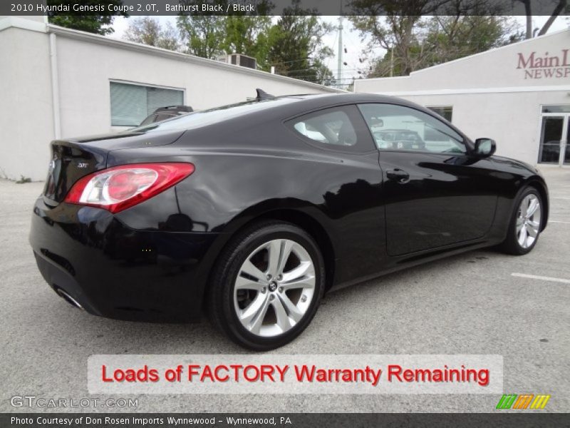 Bathurst Black / Black 2010 Hyundai Genesis Coupe 2.0T