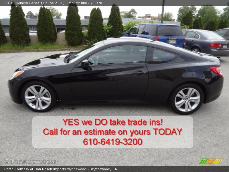 Bathurst Black / Black 2010 Hyundai Genesis Coupe 2.0T
