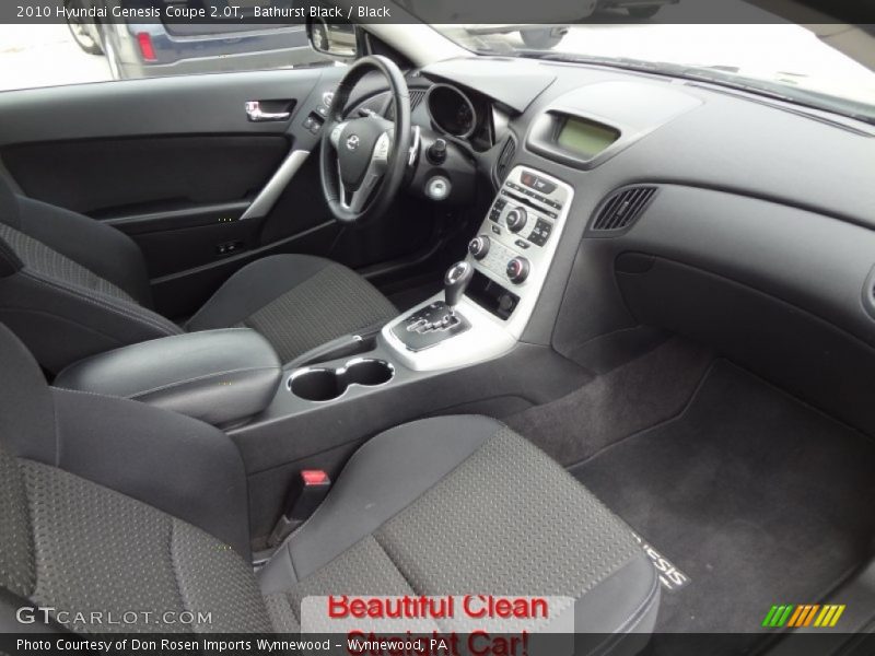 Bathurst Black / Black 2010 Hyundai Genesis Coupe 2.0T