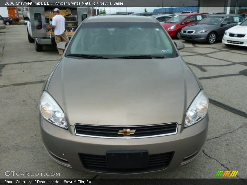 Amber Bronze Metallic / Neutral Beige 2006 Chevrolet Impala LT