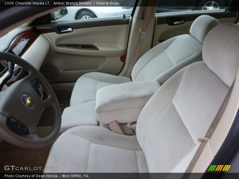 Amber Bronze Metallic / Neutral Beige 2006 Chevrolet Impala LT