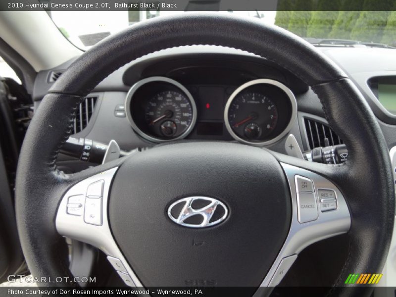 Bathurst Black / Black 2010 Hyundai Genesis Coupe 2.0T