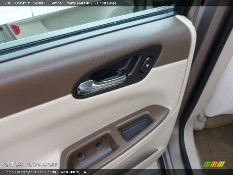 Amber Bronze Metallic / Neutral Beige 2006 Chevrolet Impala LT
