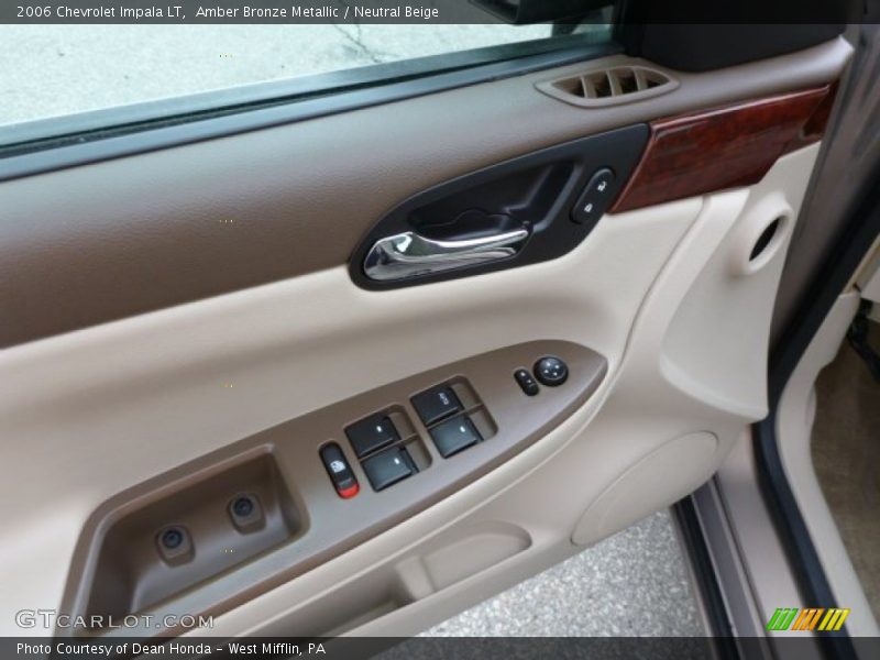 Amber Bronze Metallic / Neutral Beige 2006 Chevrolet Impala LT