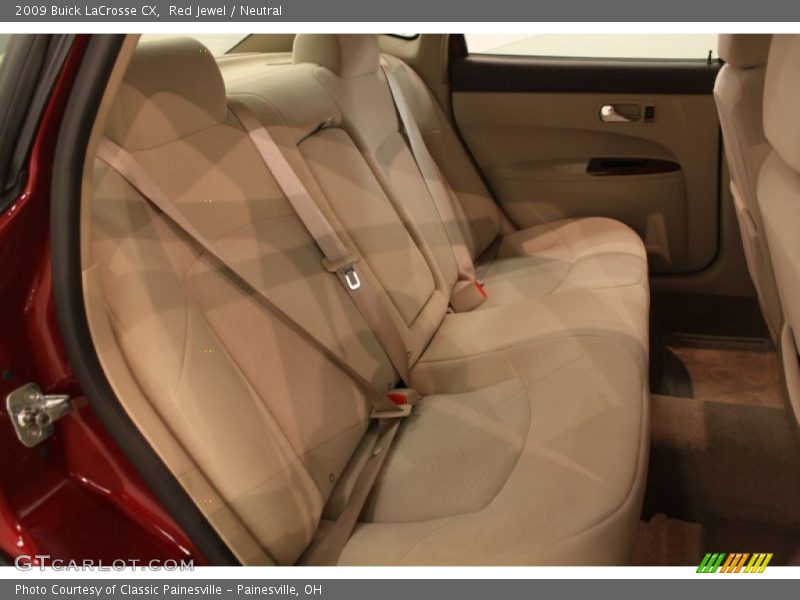 Red Jewel / Neutral 2009 Buick LaCrosse CX