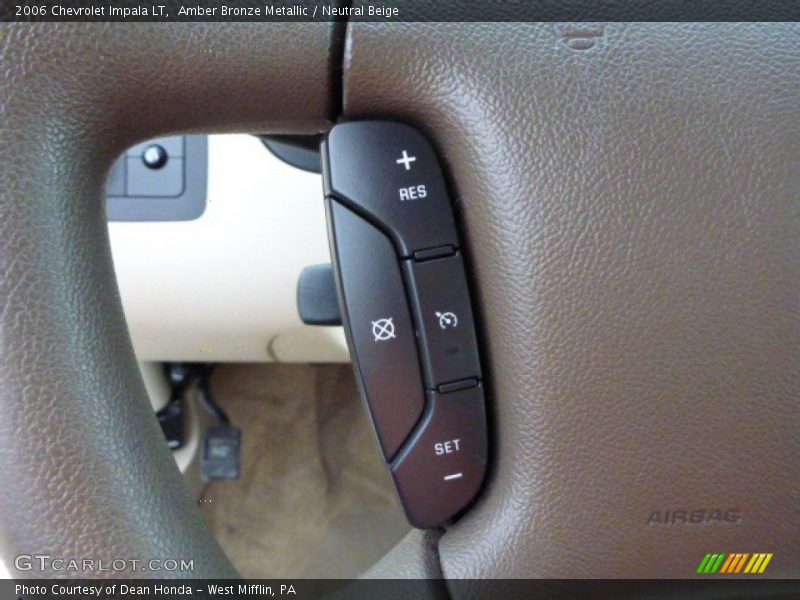 Amber Bronze Metallic / Neutral Beige 2006 Chevrolet Impala LT