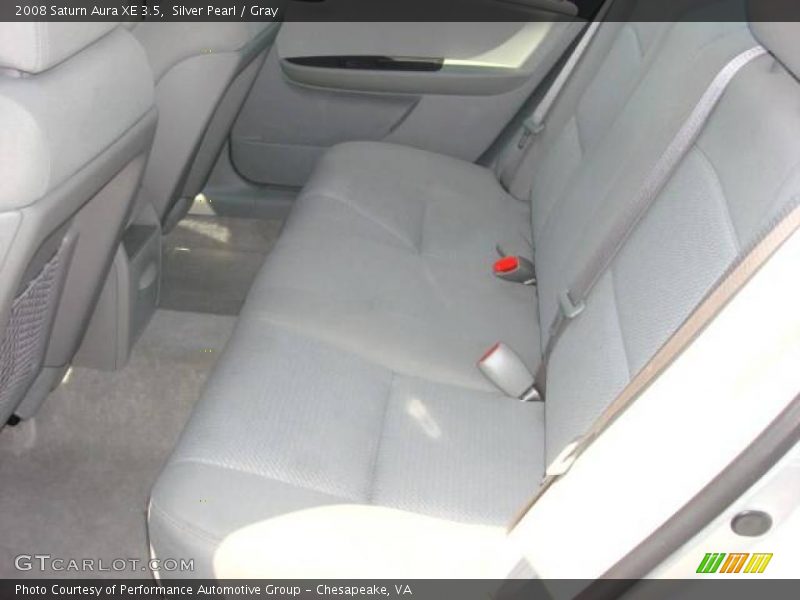 Silver Pearl / Gray 2008 Saturn Aura XE 3.5