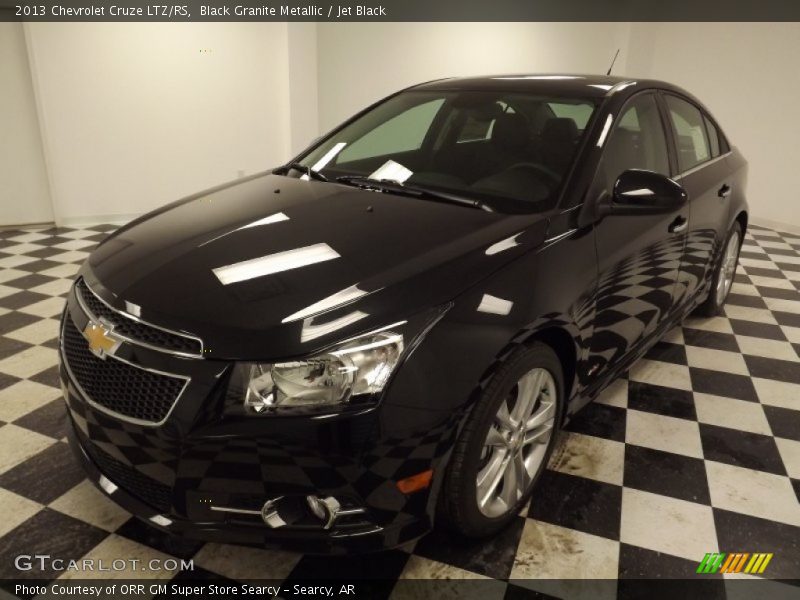 Black Granite Metallic / Jet Black 2013 Chevrolet Cruze LTZ/RS