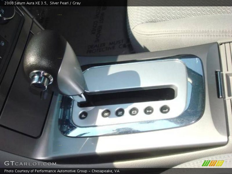 Silver Pearl / Gray 2008 Saturn Aura XE 3.5