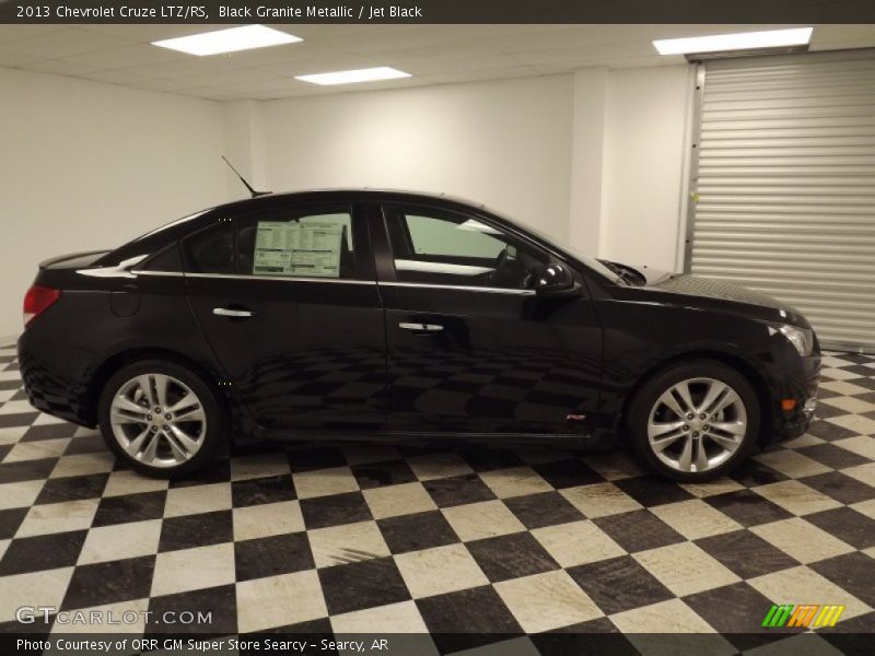 Black Granite Metallic / Jet Black 2013 Chevrolet Cruze LTZ/RS