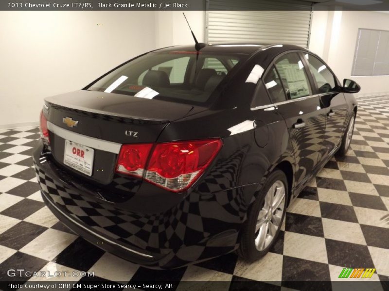 Black Granite Metallic / Jet Black 2013 Chevrolet Cruze LTZ/RS