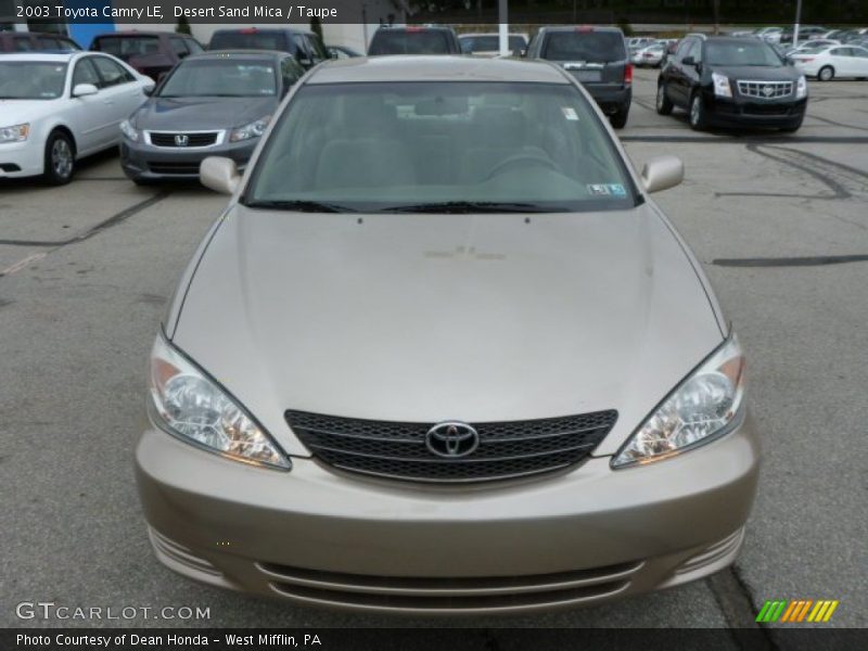 Desert Sand Mica / Taupe 2003 Toyota Camry LE