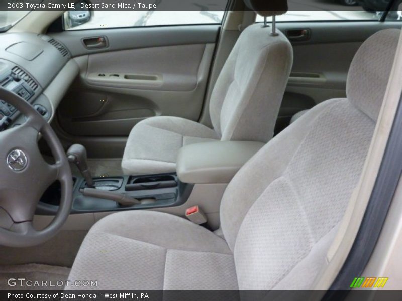 Desert Sand Mica / Taupe 2003 Toyota Camry LE