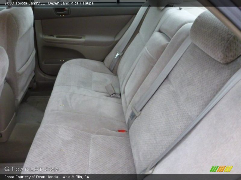 Desert Sand Mica / Taupe 2003 Toyota Camry LE
