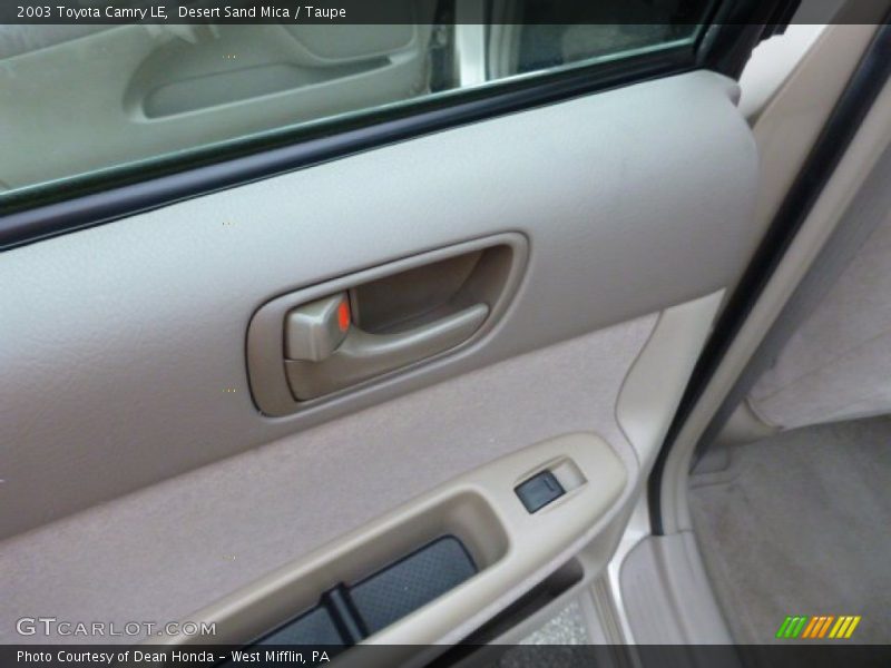 Desert Sand Mica / Taupe 2003 Toyota Camry LE