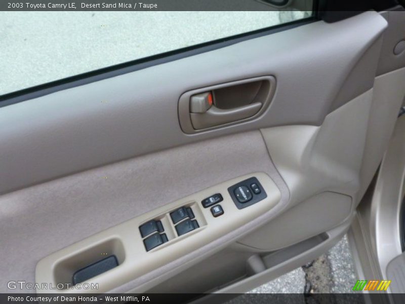 Desert Sand Mica / Taupe 2003 Toyota Camry LE