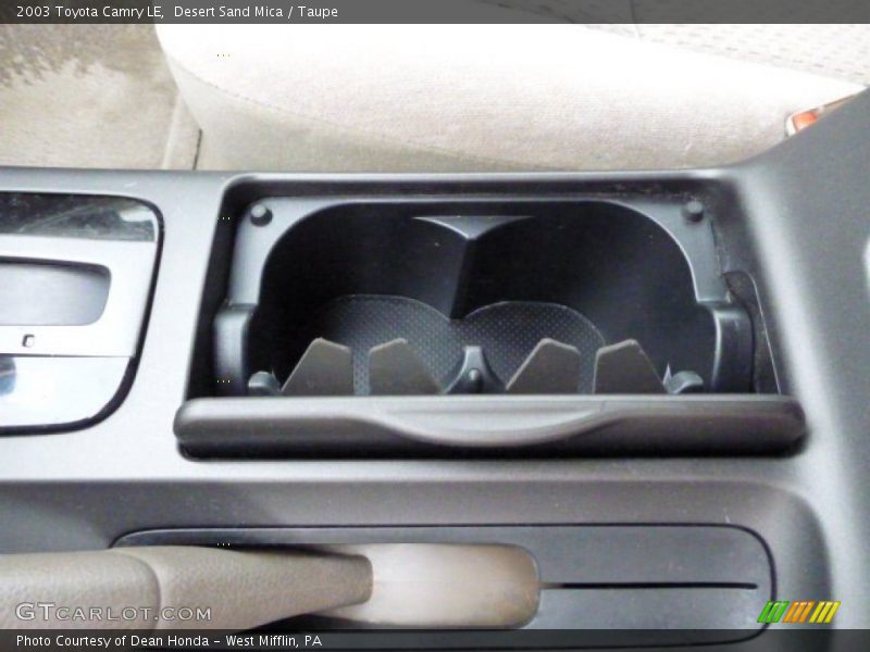 Desert Sand Mica / Taupe 2003 Toyota Camry LE