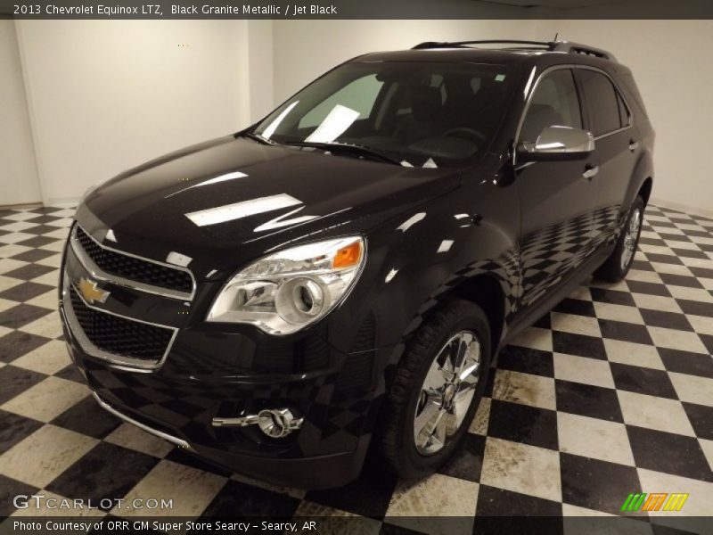 Black Granite Metallic / Jet Black 2013 Chevrolet Equinox LTZ