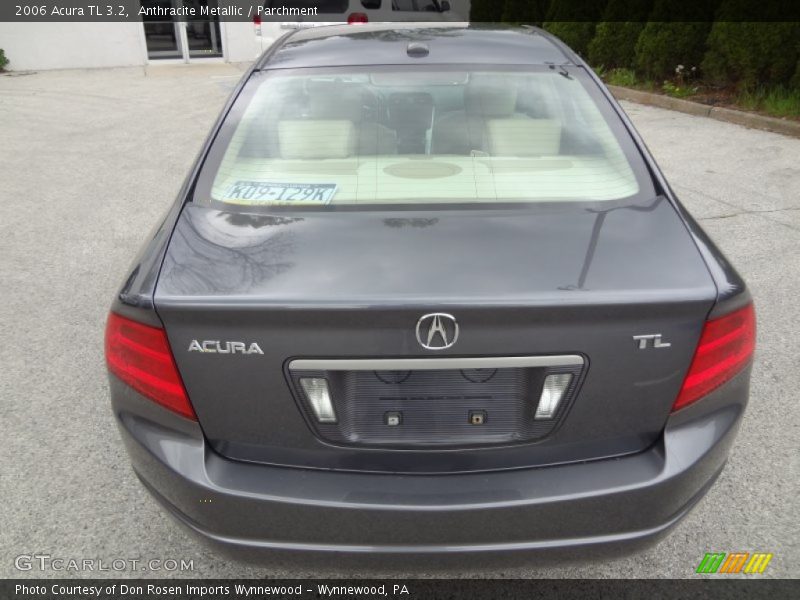 Anthracite Metallic / Parchment 2006 Acura TL 3.2