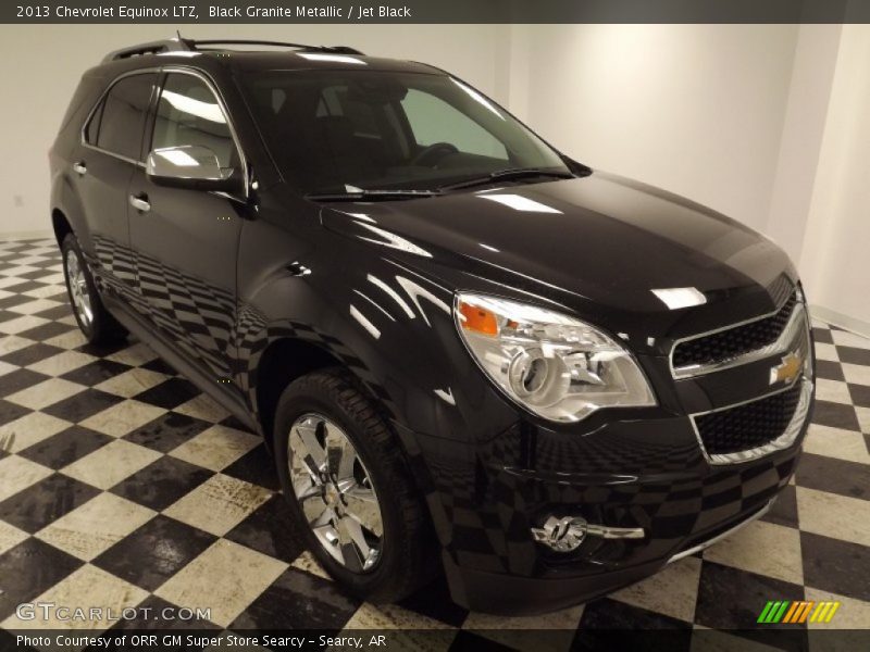 Black Granite Metallic / Jet Black 2013 Chevrolet Equinox LTZ