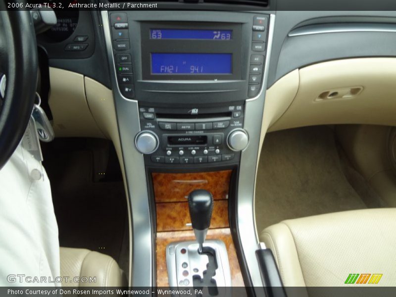 Anthracite Metallic / Parchment 2006 Acura TL 3.2