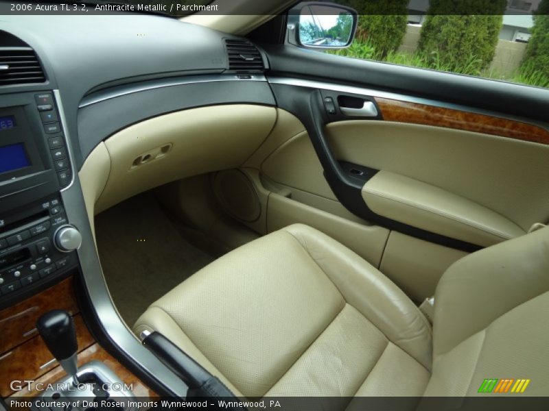Anthracite Metallic / Parchment 2006 Acura TL 3.2