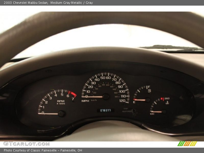  2003 Malibu Sedan Sedan Gauges
