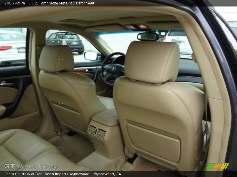 Anthracite Metallic / Parchment 2006 Acura TL 3.2