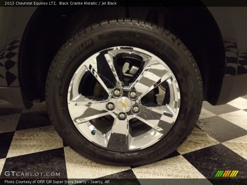 Black Granite Metallic / Jet Black 2013 Chevrolet Equinox LTZ