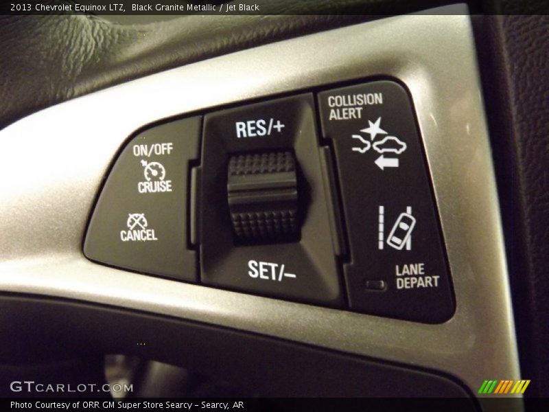 Black Granite Metallic / Jet Black 2013 Chevrolet Equinox LTZ