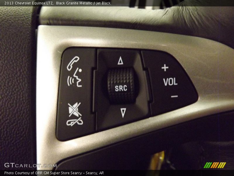 Black Granite Metallic / Jet Black 2013 Chevrolet Equinox LTZ