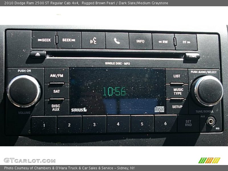 Rugged Brown Pearl / Dark Slate/Medium Graystone 2010 Dodge Ram 2500 ST Regular Cab 4x4