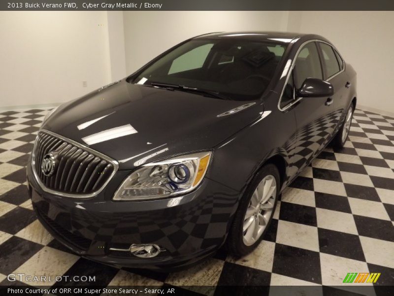 Cyber Gray Metallic / Ebony 2013 Buick Verano FWD
