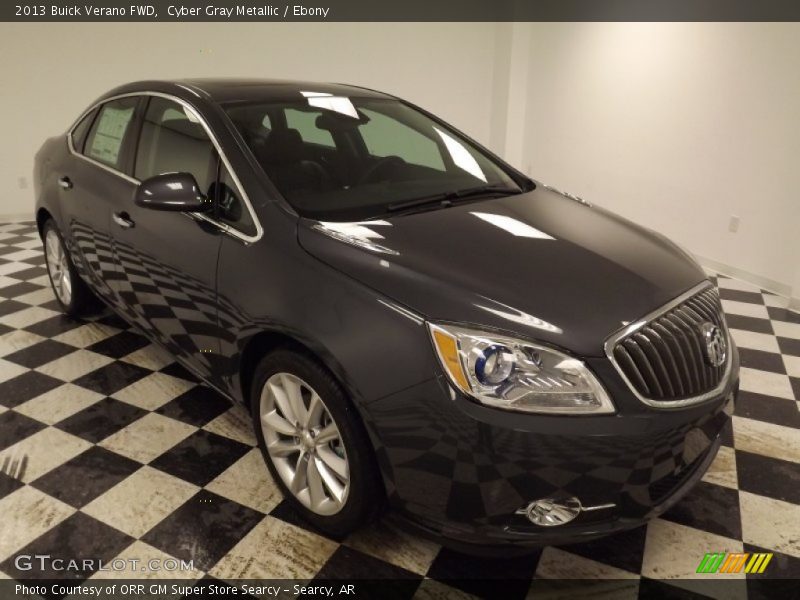 Cyber Gray Metallic / Ebony 2013 Buick Verano FWD