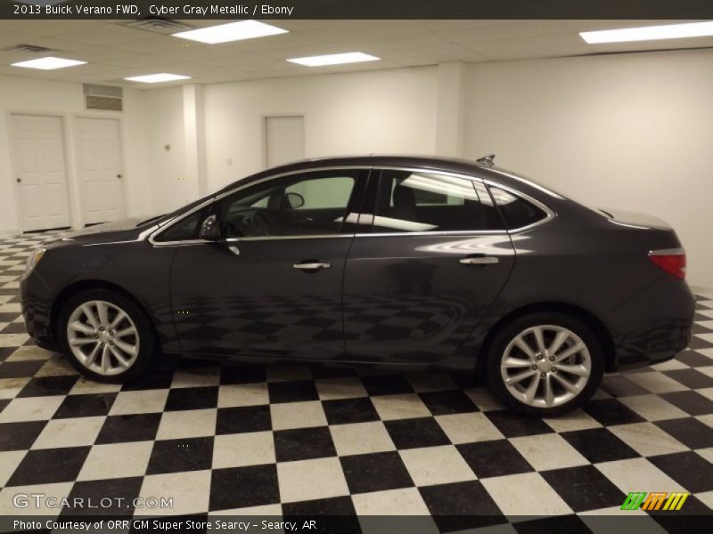Cyber Gray Metallic / Ebony 2013 Buick Verano FWD