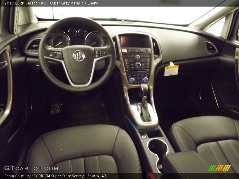 Cyber Gray Metallic / Ebony 2013 Buick Verano FWD
