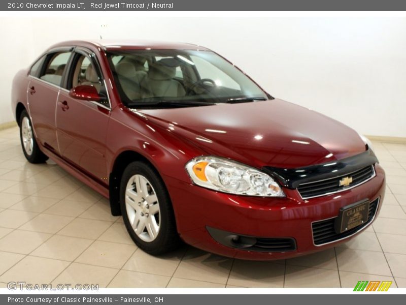Red Jewel Tintcoat / Neutral 2010 Chevrolet Impala LT