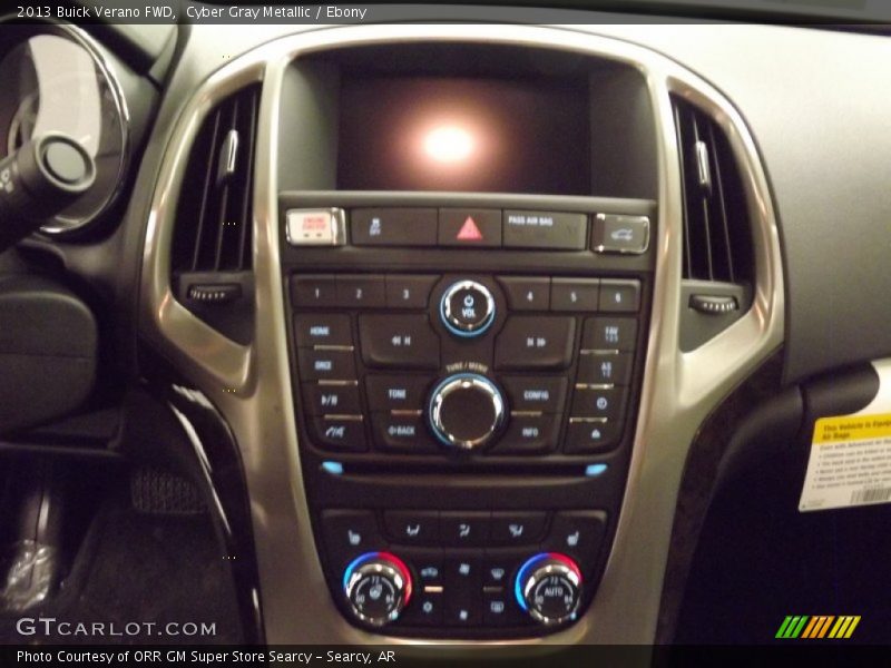 Cyber Gray Metallic / Ebony 2013 Buick Verano FWD