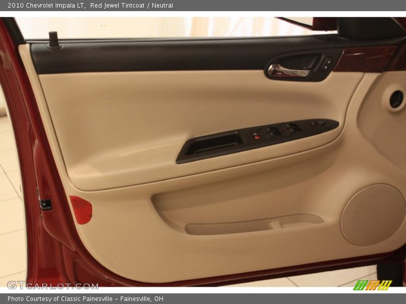 Red Jewel Tintcoat / Neutral 2010 Chevrolet Impala LT