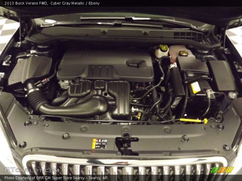 Cyber Gray Metallic / Ebony 2013 Buick Verano FWD