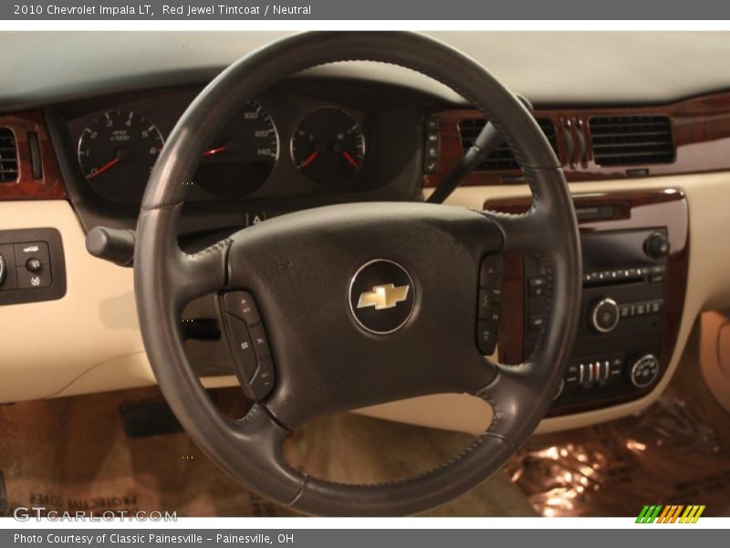 Red Jewel Tintcoat / Neutral 2010 Chevrolet Impala LT