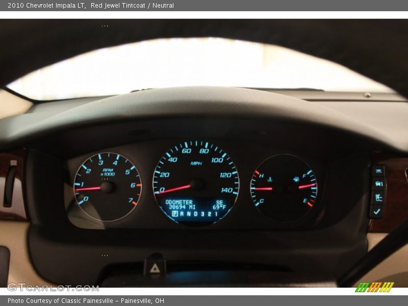 Red Jewel Tintcoat / Neutral 2010 Chevrolet Impala LT