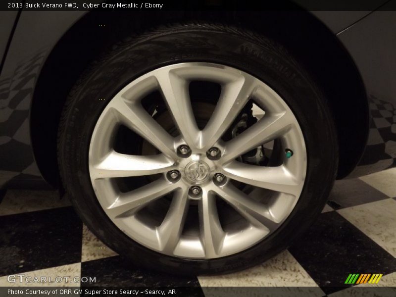 Cyber Gray Metallic / Ebony 2013 Buick Verano FWD