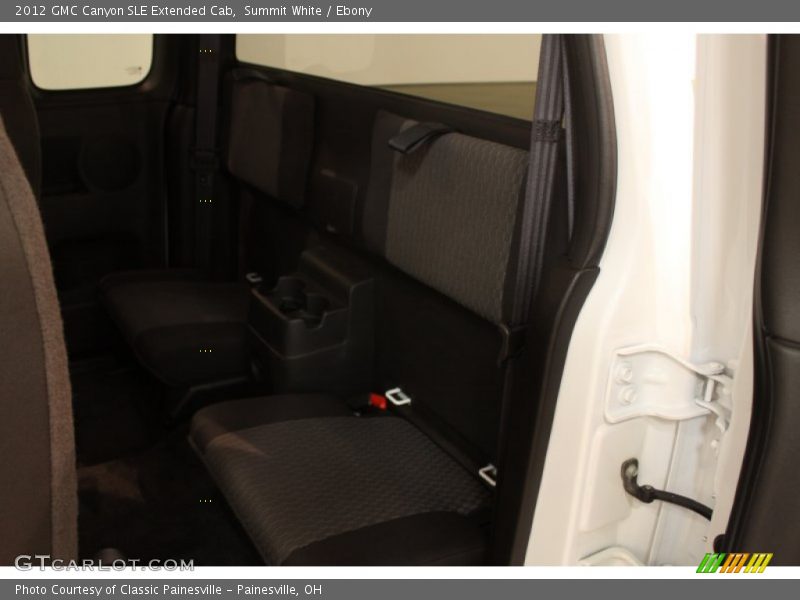 Summit White / Ebony 2012 GMC Canyon SLE Extended Cab